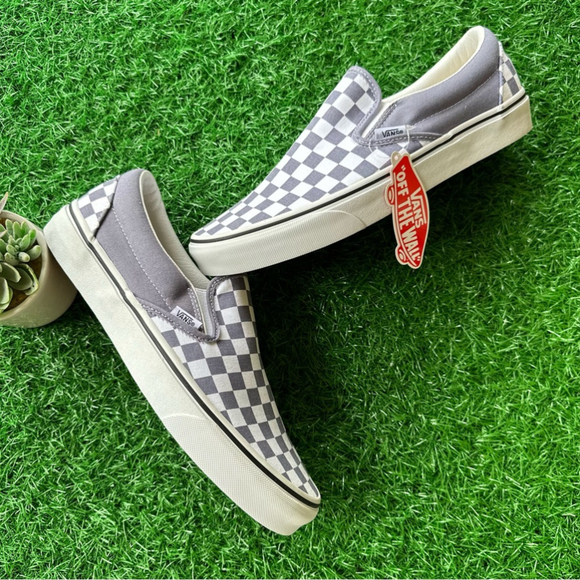 💫Vans Classic Slip On Checkerboard SEND OFFERS - Picture 5 of 8